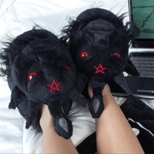 Killstar dark lord slippers